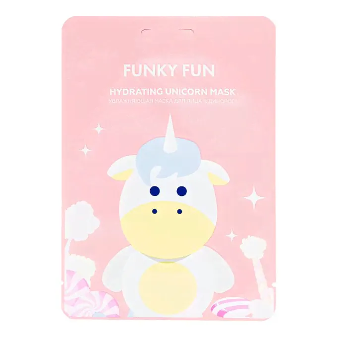 Маска для лица Funky Fun Единорог увлажняющая 23 мл