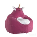 Кресло Мешок Единорог Розовый - Другая мягкая мебель - 3D модель