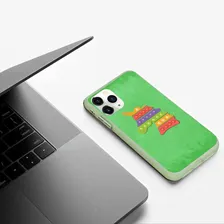 Чехол для iPhone 11 Поп ит единорог на траве