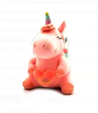 Игрушка мягкая Единорог с сердечком