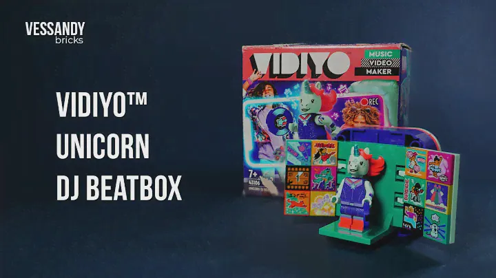 VIDIYO™ Unicorn DJ BeatBox. Speed build