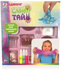 1Toy Набор Слайм тайм Сделай слайм Единорог / разноцветный