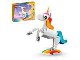 Конструктор LEGO ЛЕГО Creator 31140 Волшебный единорог - купить в БеруЗдесь Москва 1, цена на Мегамаркет