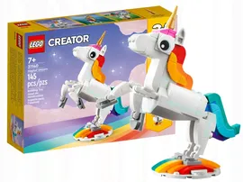 LEGO CREATOR 31140 Набор кубиков «Волшебный единорог» 3 в 1 для детей от 7 лет