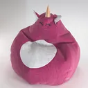 Кресло Мешок Единорог Розовый - Другая мягкая мебель - 3D модель