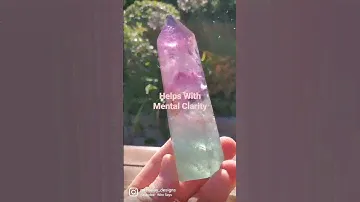 🔮 Rainbow Fluorite Towers 🌈 Supports focus, concentration and balance in all aspects of one’s life.