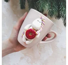 Кружка Единорог с пончиком