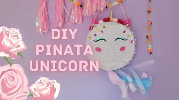 DIY Unicorn Pinata. Мастер класс пиньята Единорог