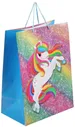 Пакет подарочный ЕДИНОРОГ большой 34 см x 46 см x 20 см ИГРАЕМ ВМЕСТЕ CLRBG-UNICO2-03