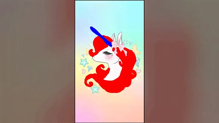 #единорог-Яблочко🦄 #ibisPaint X #рисовалка!