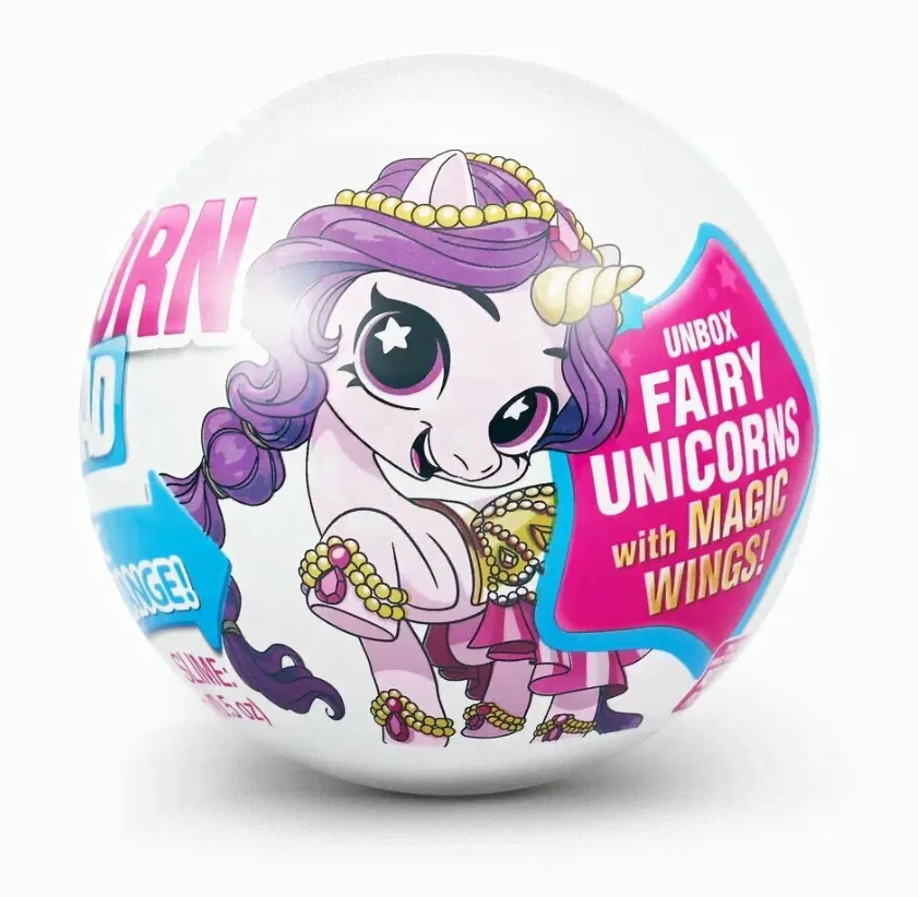 Игрушка-сюрприз ZURU 5 Surprise Единорог с магическими крыльями 77421GQ1 (Fairy Unicorns Squad)-0