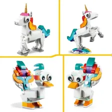 Конструктор пластиковый Lego Creator 3-in-1 31140 Магический Единорог, Гиппокамп и Павлин