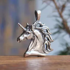 Подвеска Единорог, серебро