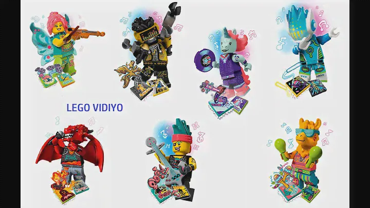 NEW LEGO VIDIYO BEATBOX REVIEW - минифигурки и Битбокс наборы - обзор