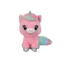 Игрушка интерактивная Блестящий единорог Hamleys розовый