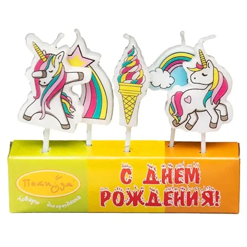 Свечи Единорог-1