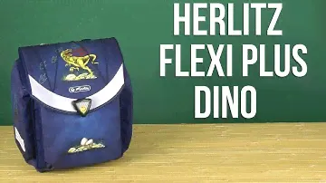 Распаковка Herlitz Flexi Plus Dino 5 предметов 50007639